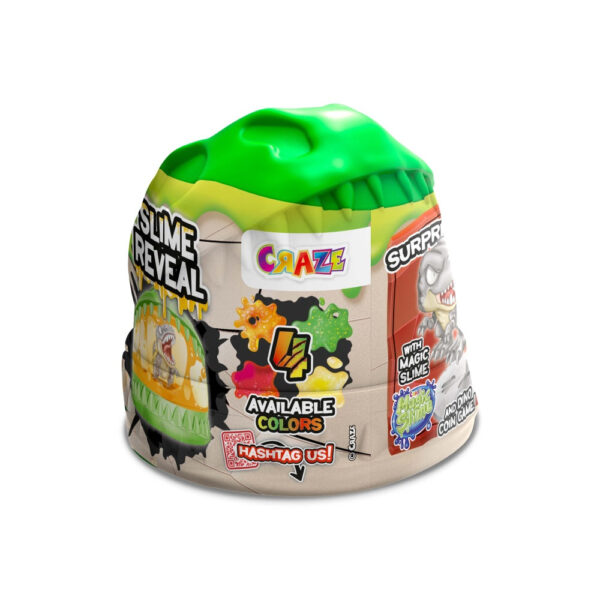 Craze - Capsula Slime magic cu surpriza figurina dinozaur - CRZ46319