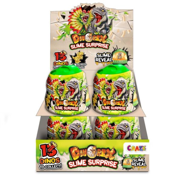 Craze - Capsula Slime magic cu surpriza figurina dinozaur - CRZ46319
