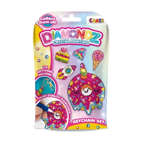 Craze - Breloc de decorat cu diamante modele asortate - CRZ48351