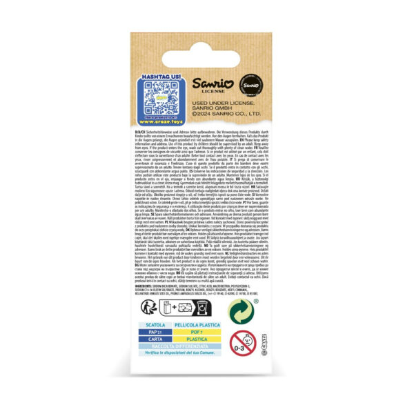 Craze - Bombe de baie Inkee 3 buc asortate in forma de Hello Kitty - CRZ50538