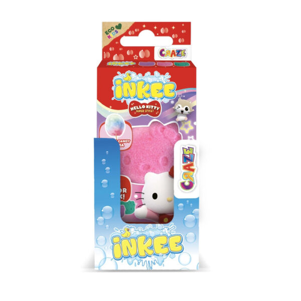 Craze - Bombe de baie Inkee 3 buc asortate in forma de Hello Kitty - CRZ50538