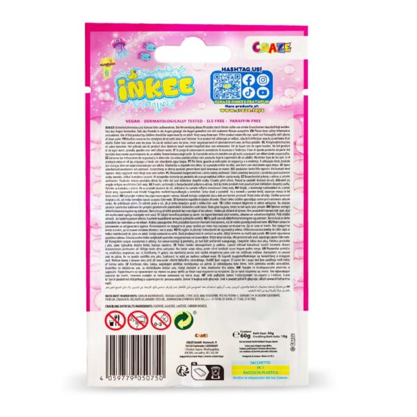 Craze - Saruri de baie Inkee sirena Galupy culori asortate - CRZ50750