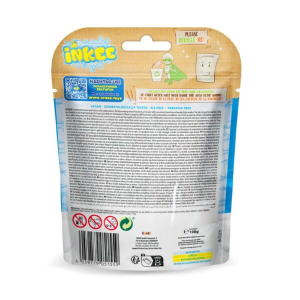 Craze - Granule efervescente de baie Inkee unicorn Galupy - CRZ51559