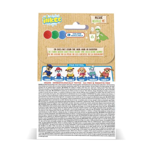 Craze - Bila de baie Inkee cu surpriza figurina stampila Paw Patrol - CRZ52327