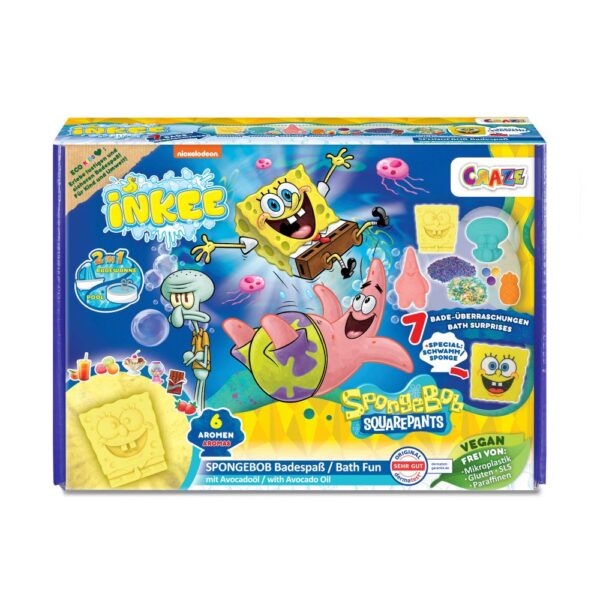 52471-INKEE-Gift-Box-Sponge-Bob_box_002 Craze - Set cadou de baie Inkee cu 7 surprize SpongeBob - CRZ52471