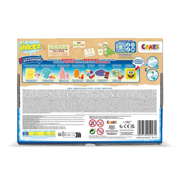 52471-INKEE-Gift-Box-Sponge-Bob_box_003 Craze - Set cadou de baie Inkee cu 7 surprize SpongeBob - CRZ52471