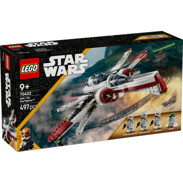 LEGO Star Wars - ARC-170 STARFIGHTER™ 75402, 497 piese