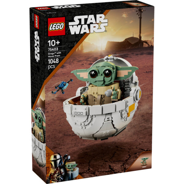 LEGO Star Wars - Grogu™ cu landoul planor 75403, 1048 piese