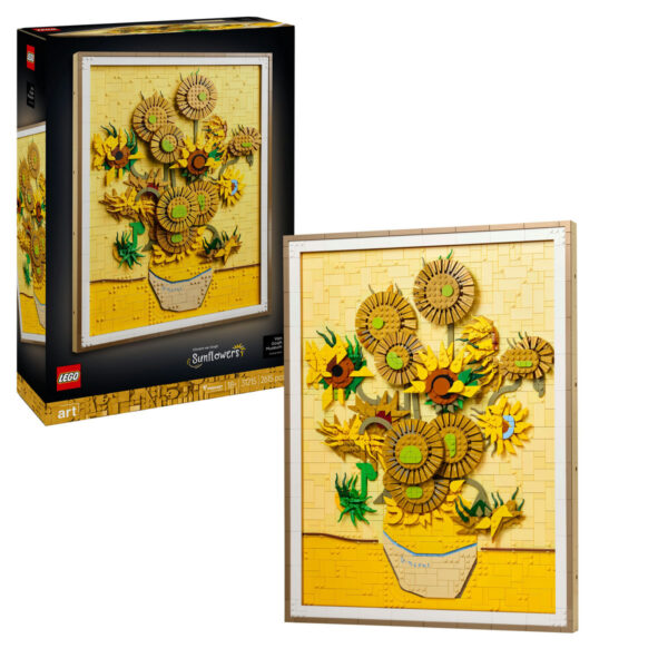 31215-lego-art LEGO Art - Vincent van Gogh – Floarea soarelui 31215, 2615 piese