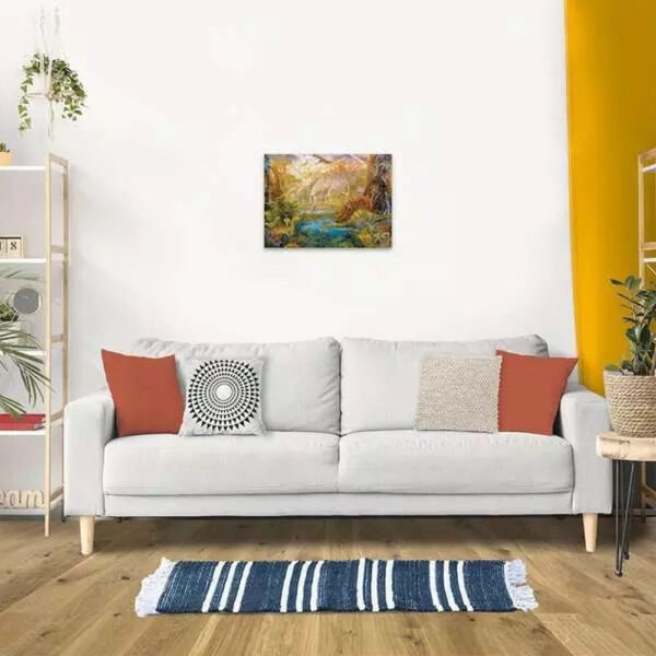 Ravensburger - Puzzle tinutul dinozaurilor 500 piese design nou - RVSPA00238