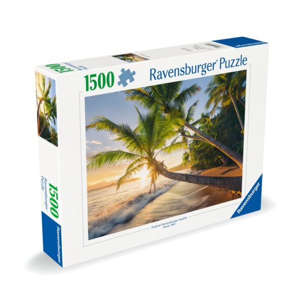 Ravensburger - Puzzle plaja 1500 piese design nou - RVSPA00693