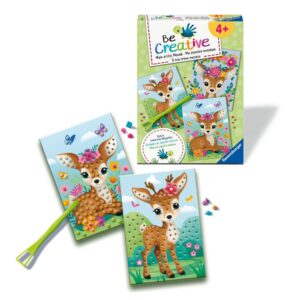 Ravensburger - Be Creative Set midi de creatie mozaic caprioare - RVSAC25534