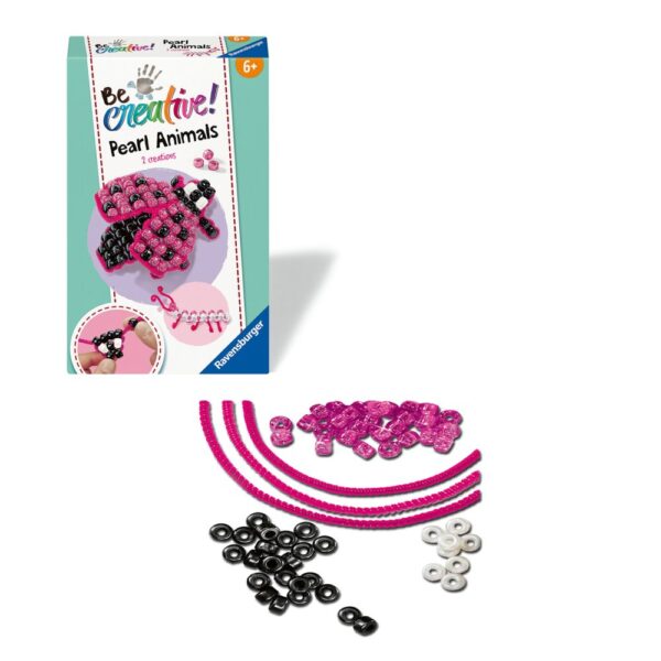 4005556255399_CAT Ravensburger - Be Creative Set mini de creatie din perle gargarita si larva - RVSAC25539