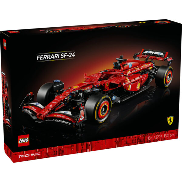 LEGO Technic - Masina F1 Ferrari SF-24 42207, 1361 piese