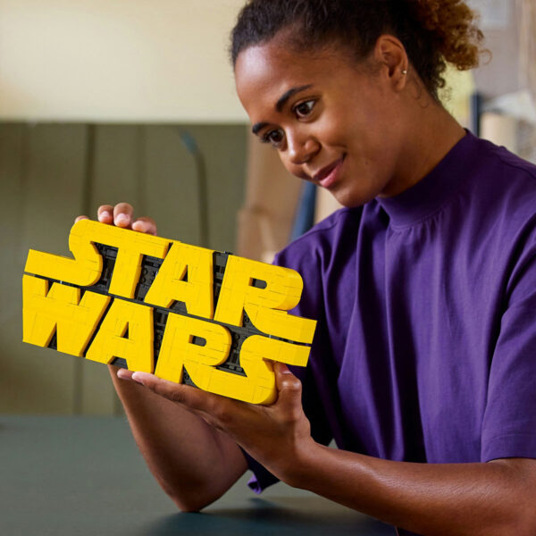 LEGO Star Wars - Logoul Star Wars din caramizi 75407, 700 piese