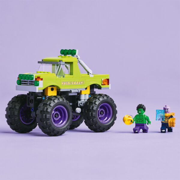 76312-lego-super-heroes-3 LEGO Marvel Super Heroes - Hulk în vehicul de teren contra lui Thanos 76312, 229 piese