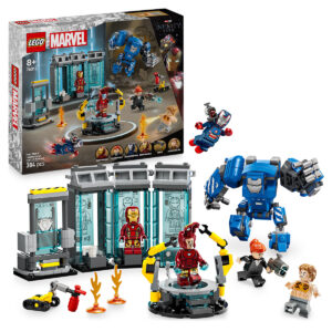 LEGO Marvel Super Heroes - Laboratorul lui Iron Man: Sala armurilor 76315, 384 piese