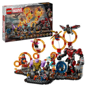 LEGO Marvel Super Heroes - Razbunatorii: Sfarsitul jocului Batalia finala 76323, 621 piese