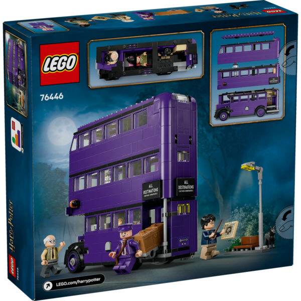 LEGO Harry Potter - Aventura cu Knight Bus™ 76446, 499 piese