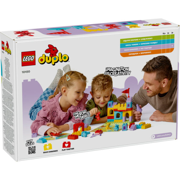 LEGO DUPLO - Jocul de la castelul Săltăreţei 10450, 47 piese