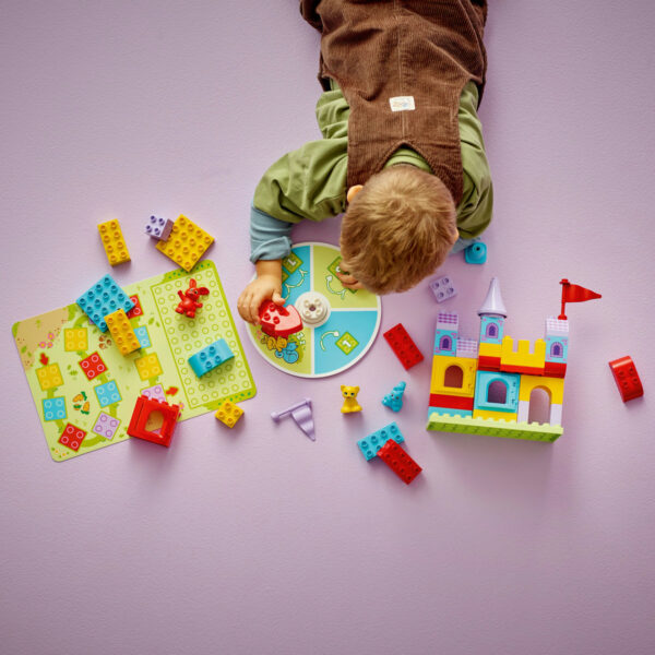 LEGO DUPLO - Jocul de la castelul Săltăreţei 10450, 47 piese