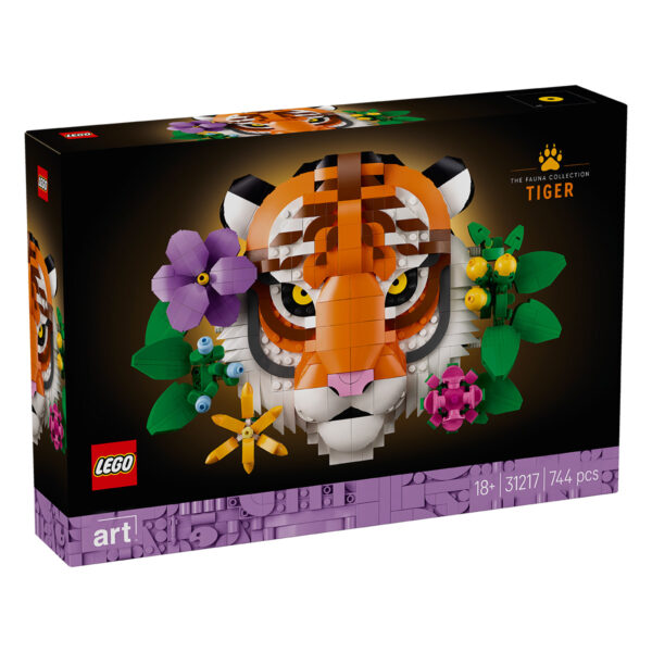 31217-lego-art-1 LEGO Art - Colectia de fauna – Tigru 31217, 744 piese