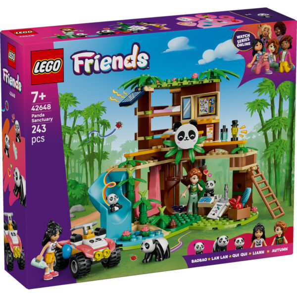LEGO Friends - Îngrijirea animalelor de la refugiul pentru panda 42648, 243 piese