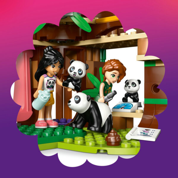 LEGO Friends - Îngrijirea animalelor de la refugiul pentru panda 42648, 243 piese