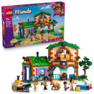 LEGO Friends - Fermă şi grajd pentru ponei 42654, 727 piese