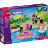 LEGO Friends - Petrecere la piscină cu unicornul şi flamingo 42658, 99 piese