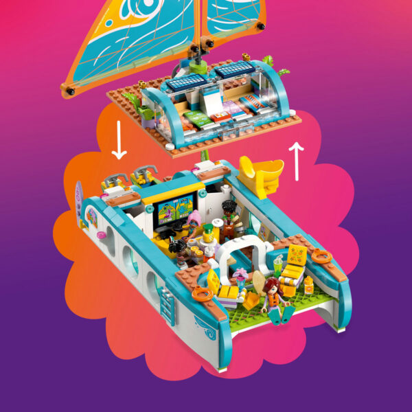 42664-lego-friends-3 LEGO Friends - Călătoria aventuroasă cu barca 42664, 685 piese