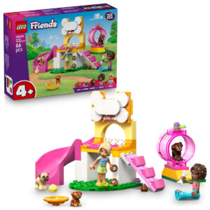 LEGO Friends - Loc de joacă pentru căţeluşi 42665, 66 piese
