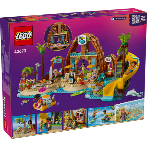 LEGO Friends - Staţiune de pe litoral pentru vacanţă cu familia 42673, 1140 piese