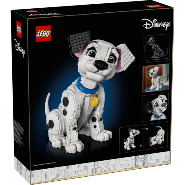 LEGO Disney - Căţeluş din 101 dalmaţieni 43269, 1722 piese