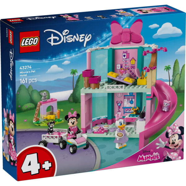 LEGO Disney - Hotelul pentru animale de companie al lui Minnie 43274, 161 piese