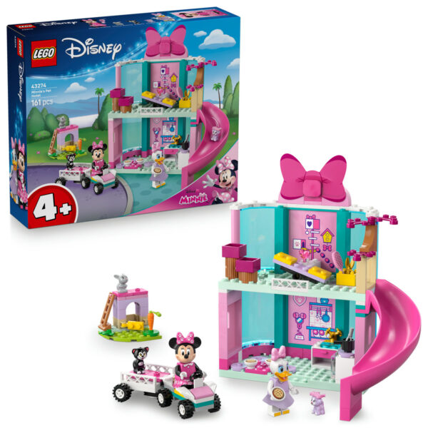 LEGO Disney - Hotelul pentru animale de companie al lui Minnie 43274, 161 piese