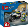 LEGO City - Urmărire cu motocicleta de poliţie 60455, 65 piese