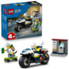 LEGO City - Urmărire cu motocicleta de poliţie 60455, 65 piese
