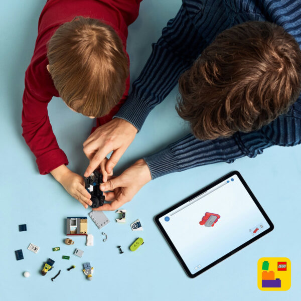 LEGO City - Urmărire cu motocicleta de poliţie 60455, 65 piese