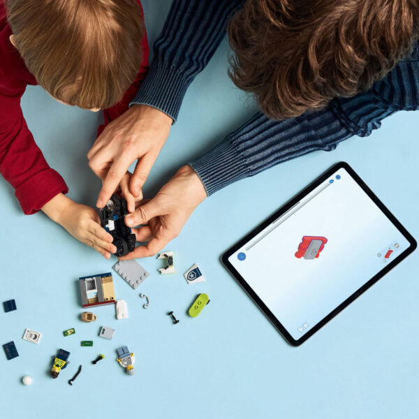 LEGO City - Urmărire cu motocicleta de poliţie 60455, 65 piese