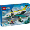 LEGO City - Avion-ambulanţă pentru urgenţe 60465, 403 piese