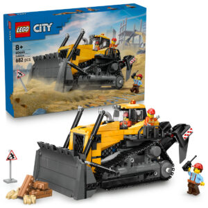 60466-lego-city LEGO City - Buldozer galben 60466, 682 piese