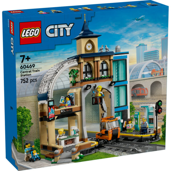 LEGO City - Gara centrală 60469, 752 piese