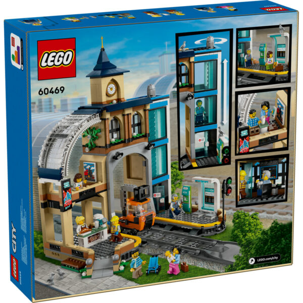 LEGO City - Gara centrală 60469, 752 piese