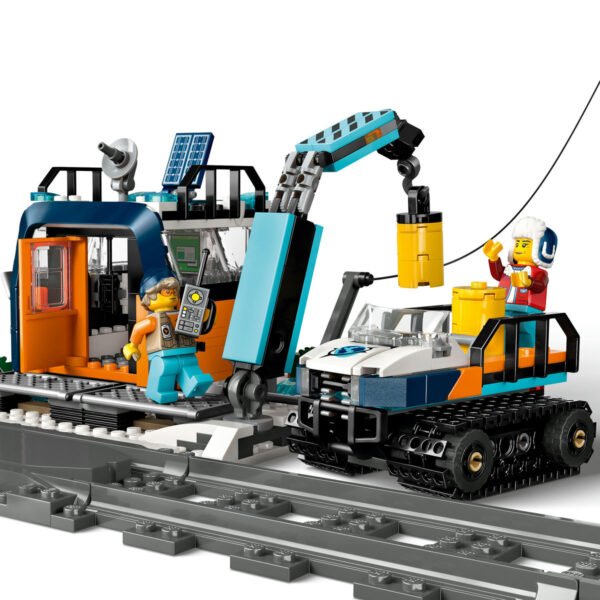 LEGO City - Trenul expres al exploratorilor spre Polul Arctic 60470, 1517 piese