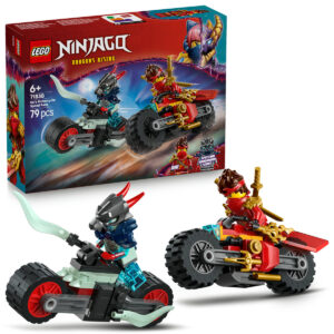 LEGO Ninjago - Cursa de viteză cu motocicleta lui Kai 71838, 79 piese