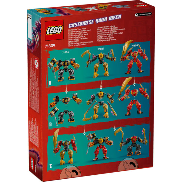 71839-lego-ninjago-2 LEGO Ninjago - Robotul de luptă Spinjitzu al lui Arin 71839, 213 piese
