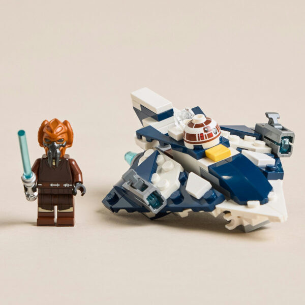 LEGO Star Wars - Micronava de luptă Jedi Starfighter a lui Plo Koon 75400, 89 piese
