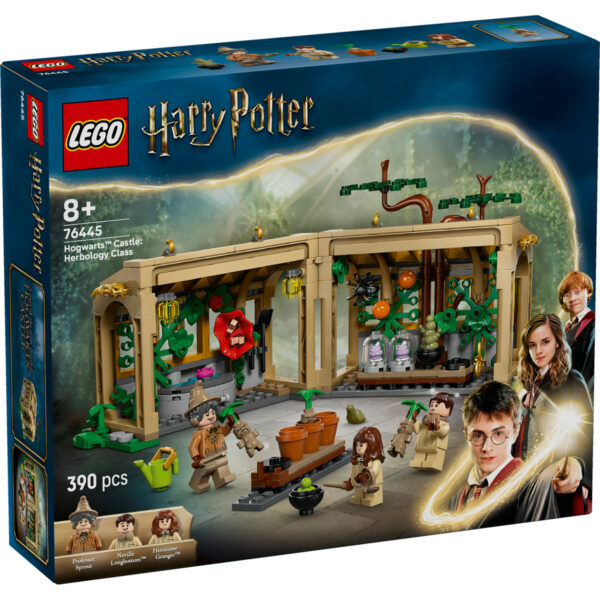 LEGO Harry Potter - Castelul Hogwarts: Lecția de ierbologie 76445, 390 piese