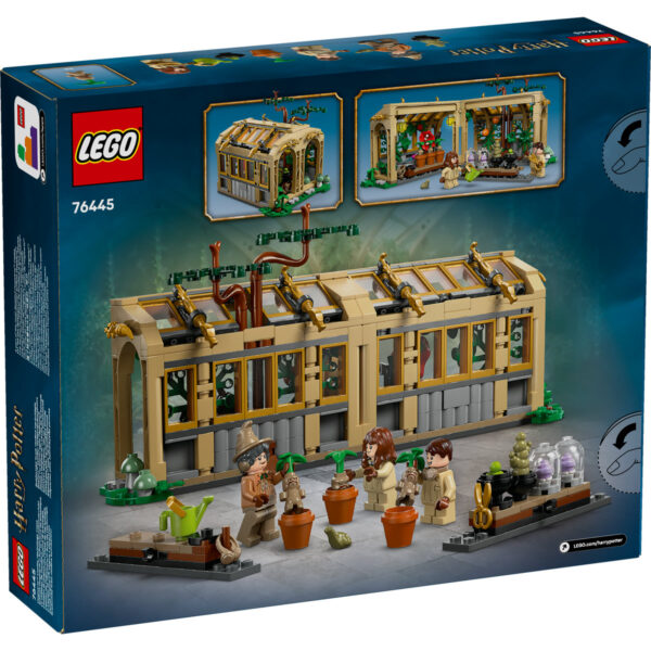 LEGO Harry Potter - Castelul Hogwarts: Lecția de ierbologie 76445, 390 piese